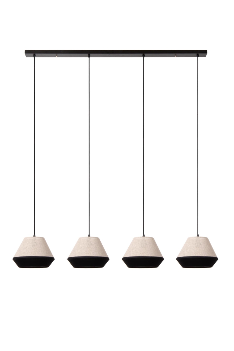 Lucide KALA - Pendant light - 4xE14 - Taupe